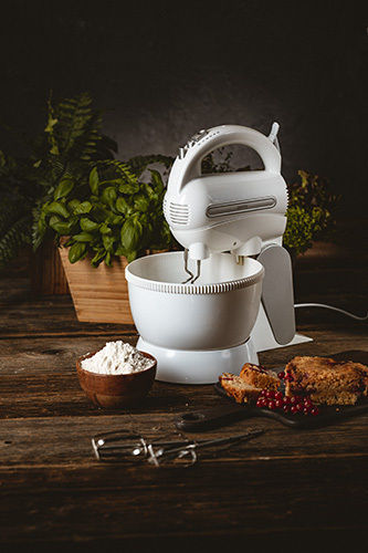 Adler Mixer Handmixer 600W Weiß