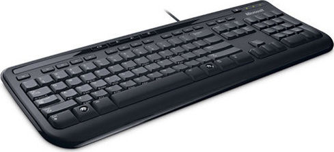 Microsoft Wired Keyboard 600 Πληκτρολόγιο Αγγλικό US