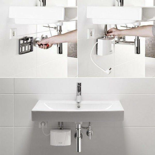 Clage MBH 4 Wall Mounted Electric Single-Phase Instant Heater Tap for Bathroom / Kitchen 4.4kW