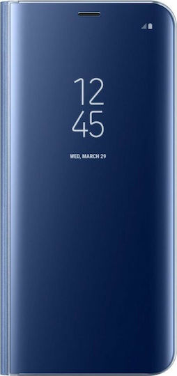 Hurtel Clear View Book Plastic Blue (Galaxy S10)
