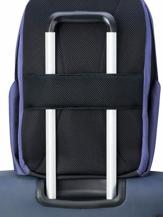 Delsey Securban Чанта Раница за лаптоп 13.3" син печат