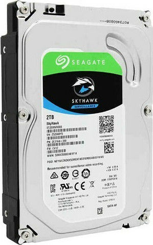 Seagate Skyhawk 2TB HDD Hard Drive 3.5" SATA III 7200rpm with 64MB Cache for Recorder ST2000VX008