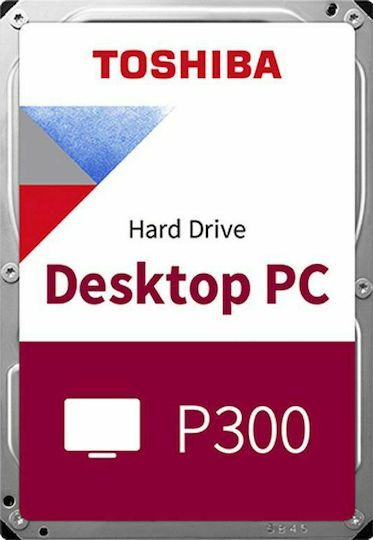Toshiba P300 3TB HDD Σκληρός Δίσκος 3.5" SATA III 7200rpm με 64MB Cache για Desktop Bulk HDWD130UZSVA