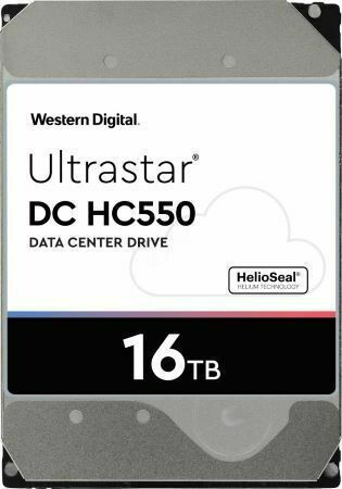 Western Digital Ultrastar DC HC550 16TB HDD Hard Drive 3.5" SATA III 7200rpm with 512MB Cache for NAS / Server 0F38462