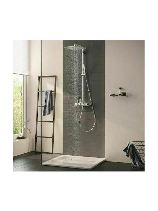 Grohe Euphoria Smartcontrol System 310 Duo Shower Column with Bathtub Mixer 110.4cm Silver