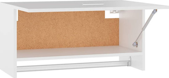 vidaXL Badezimmerschrank B70xT32.5xH35cm Weiß