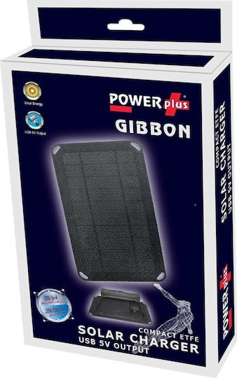 PowerPlus Gibbon Ηλιακό Panel Φορτιστής 3.5W με USB Output (Φορητών Συσκευών)