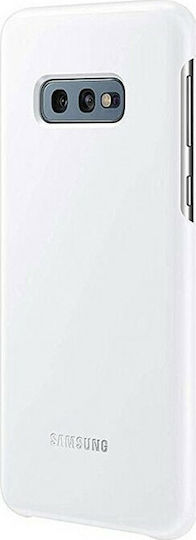 Samsung Задна корица Пластмаса Бял (Galaxy S10e)