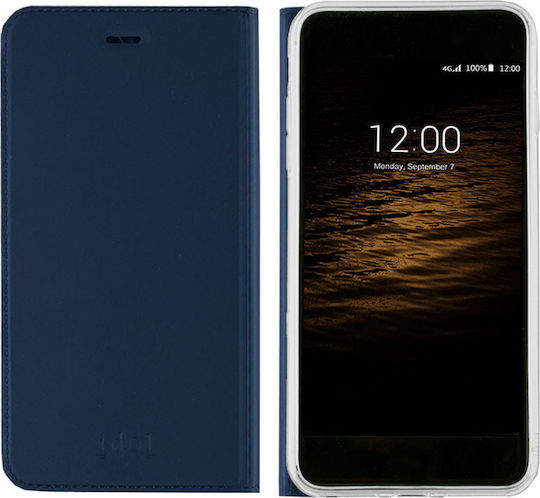 Idol 1991 Prime Magnet Book Piele artificială Albastru (Honor 10 Lite)