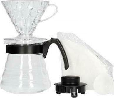 Hario V60 Glass Clever Dripper 170x125x220mm