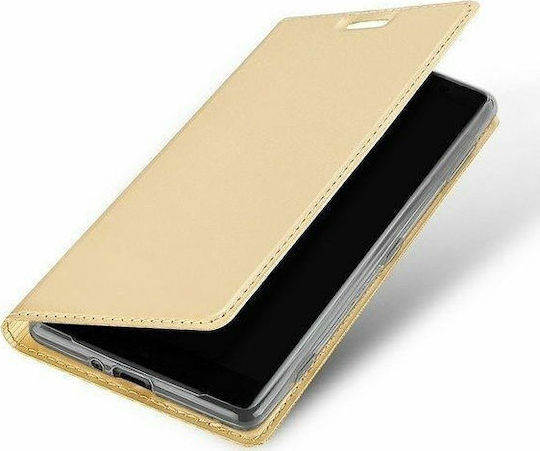 Dux Ducis Skin Pro Book Δερματίνης Χρυσό (Galaxy S10+)