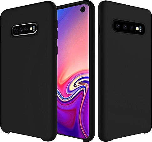 Back Cover Silicone Black (Galaxy S10)