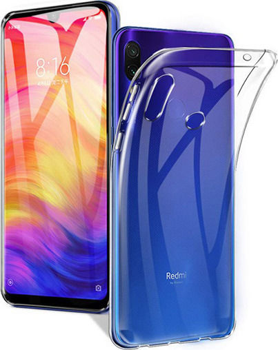 Back Cover Σιλικόνης 0.3mm Διάφανο (Redmi Note 7 / 7 Pro)