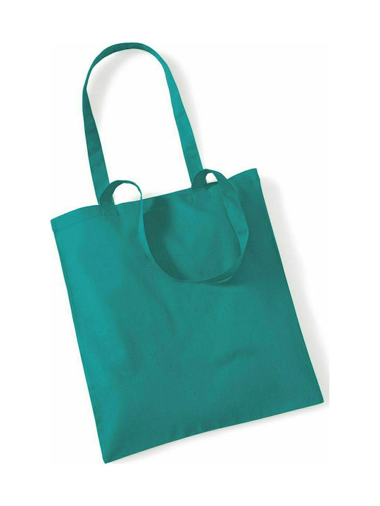 Westford Mill W101 Βαμβακερή Τσάντα για Ψώνια Emerald