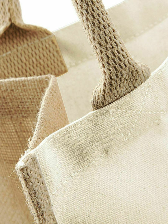 Westford Mill Βαμβακερή Τσάντα για Ψώνια Natural