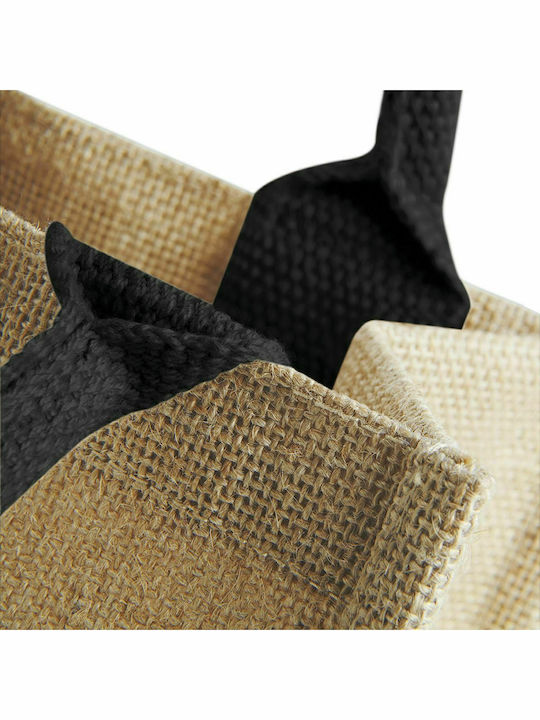 Westford Mill W412 Fabric Shopping Bag Natural/Black