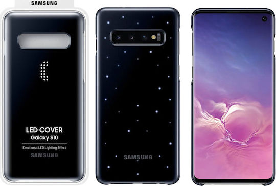Samsung Back Cover Πλαστικό Μαύρο (Galaxy S10)