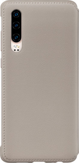 Huawei Книга Изкуствена кожа Каки (Huawei P30)
