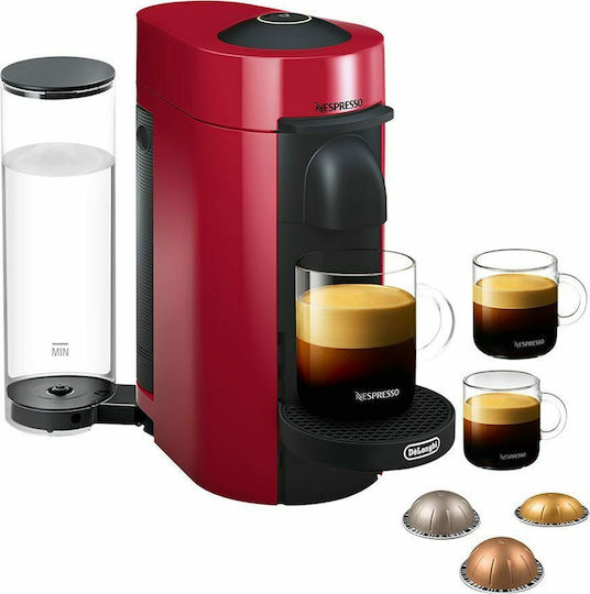 De'Longhi Vertuo Plus Pod Coffee Machine Vertuo Red