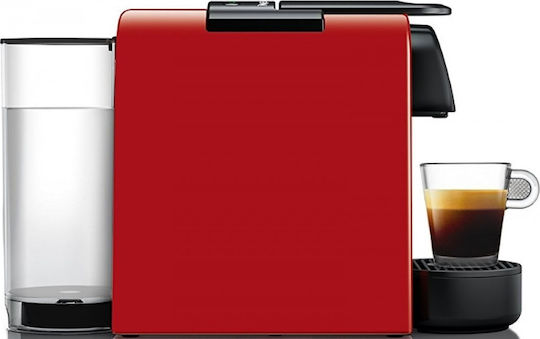 De'Longhi Essenza Mini Pod Coffee Machine Nespresso Pressure 19bar with Milk Frother Red