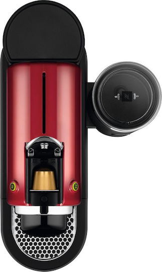 Krups Citiz & Milk Кафемашина за капсули Nespresso Налягане 19бар с Кана за мляко Червено