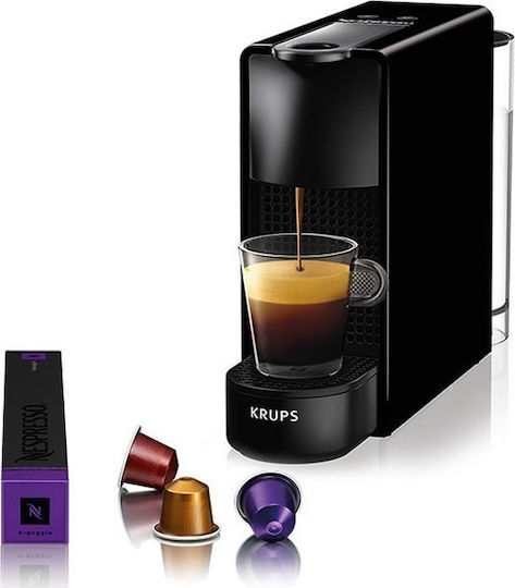 Krups Essenza Mini Pod Coffee Machine Nespresso Pressure 19bar Black