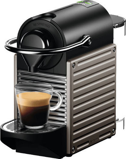 Krups Pixie Pod Coffee Machine Nespresso Pressure 19bar Titan
