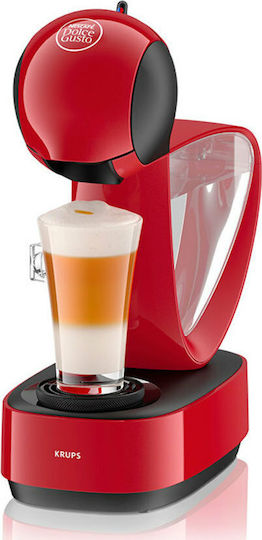 Krups Infinissima Καφετιέρα για Κάψουλες Dolce Gusto Πίεσης 15bar Red