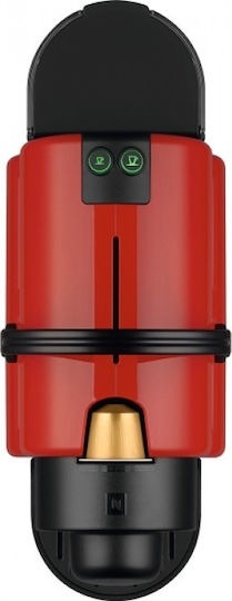 Krups Inissia Καφετιέρα για Κάψουλες Nespresso Πίεσης 19bar Red