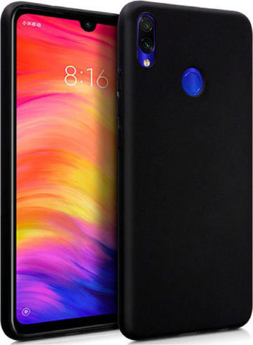Hurtel Back Cover Σιλικόνης 1.2mm Μαύρο (Redmi Note 7 / 7 Pro)