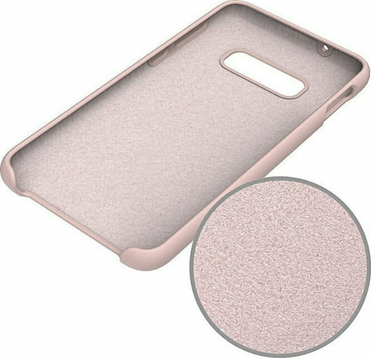 Hurtel Back Cover Σιλικόνης 2mm Ροζ (Galaxy S10e)