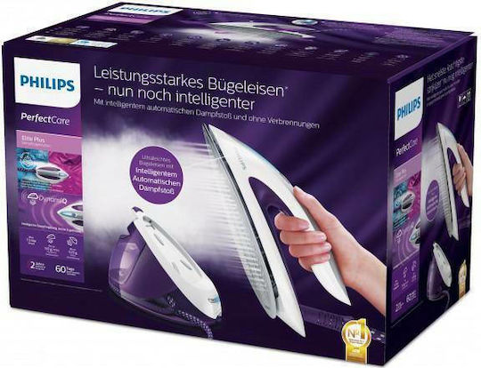 Philips PerfectCare Elite Plus Σύστημα Σιδερώματος Πίεσης 7.5bar με Δοχείο 1.8lt