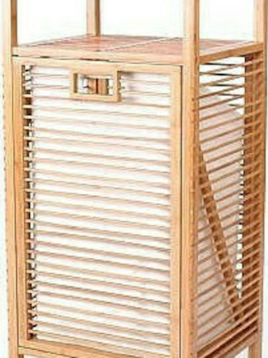 Dimitracas Rite Rainbow 05068.001 Καλάθι Απλύτων Bamboo 40x30x95cm Καφέ