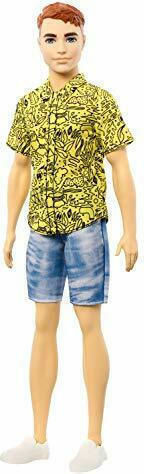 Barbie Ken/Ryan Boy Doll Ken for 3+ years+ Years 32cm (Various Designs/Assortments of Designs) 1pc