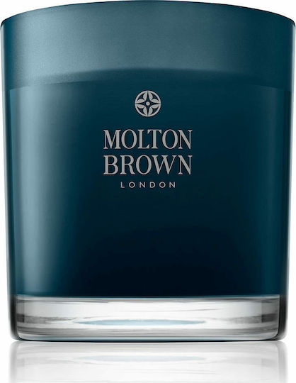 Molton Brown Russische Leder Aromatische Kerze im Weißem Gefäß