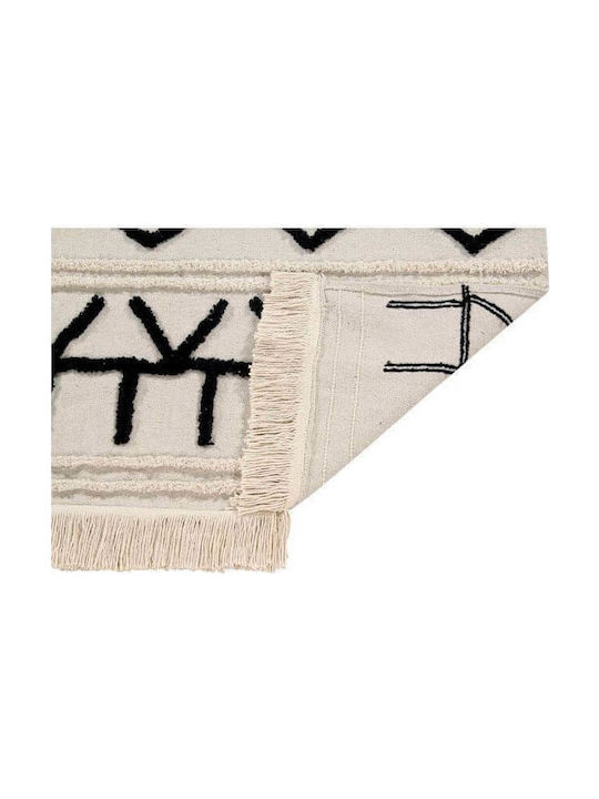 Lorena Canals Handmade Kids Cotton Rug Bereber 170x240cm Canvas