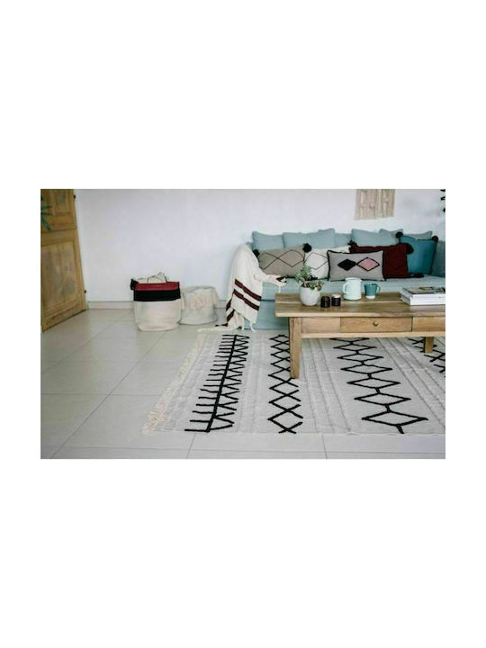 Lorena Canals Handmade Kids Cotton Rug Bereber 170x240cm Canvas