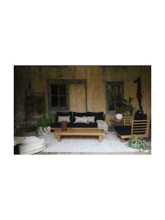 Lorena Canals Tribu Handmade Kids Rug Cotton Natural 200x300cm