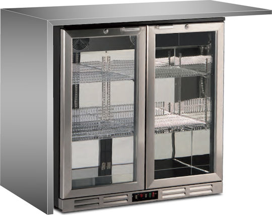 Klimaitalia Getränkekühlschrank Rückwandbar 222lt Doppel 89,6x90x53cm