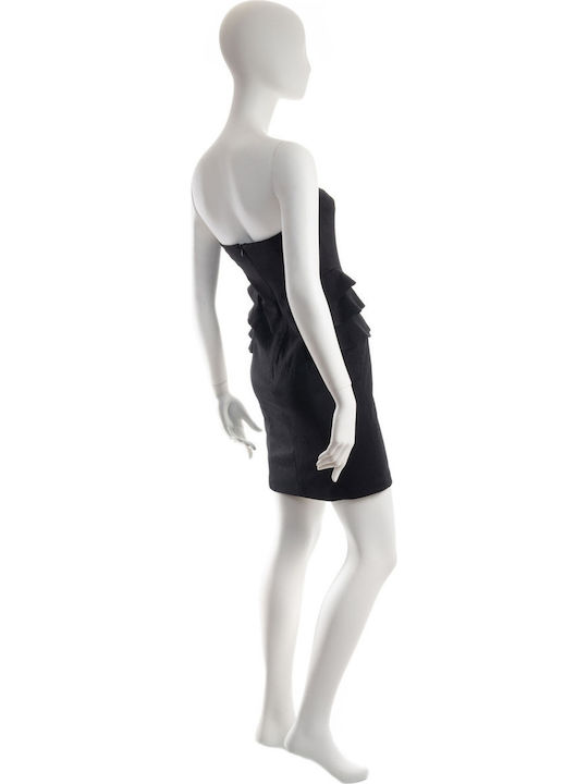 Toi&Moi Mini Evening Dress Strapless Black