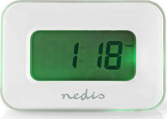 Nedis Ceas Digital de Masă cu Alarmă Clal110wt