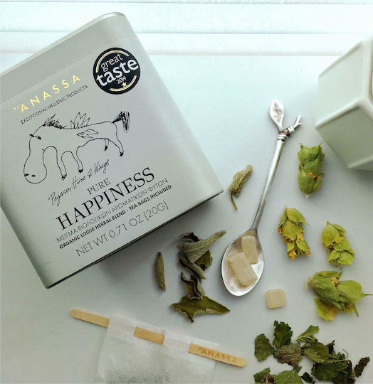 Anassa Organics Pure Happiness Herbs Blend Organic Product 20gr