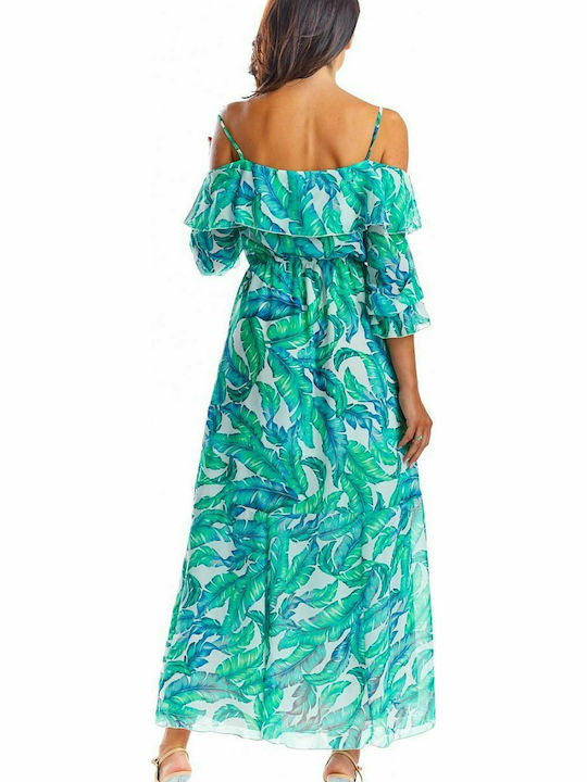 Awama Midi Rochie Verde