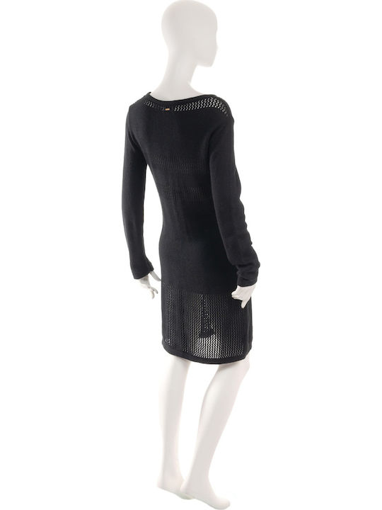 Toi&Moi Mini Dress Knitted Black