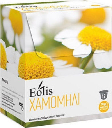 Eolis Κάψουλες Ρόφημα Βοτάνων Chamomile Συμβατές με Μηχανή Nespresso 12caps