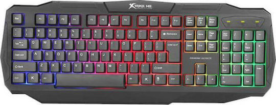Xtrike Me CM-406 Set Gaming Tastatură cu iluminare RGB & Mouse (Engleză US)