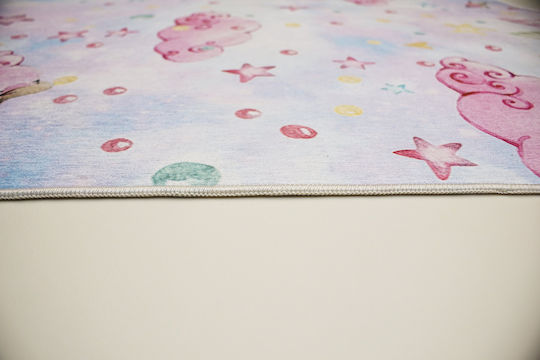 Tzikas Carpets 73012-021 Kinder Teppich Wolken Lila 160x230cm