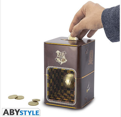 Abysse Harry Potter Golden Snitch Money Bank Kinder Spardose Plastik Braun 10.8x10.8x16.6cm