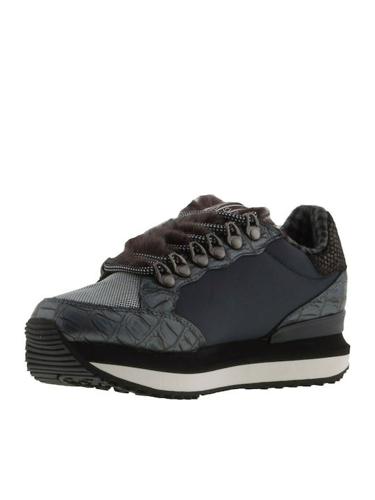 Pepe Jeans Zion Fur Sneakers Gray