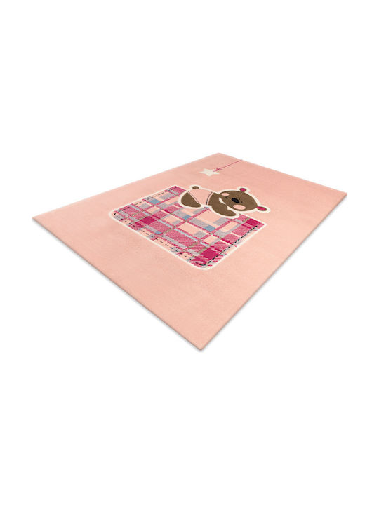 Saint Clair Teddy Kinder Teppich Rosa 115x175cm 1769090115008